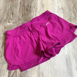 Avia Running Shorts Attached Liner Pink Size Small